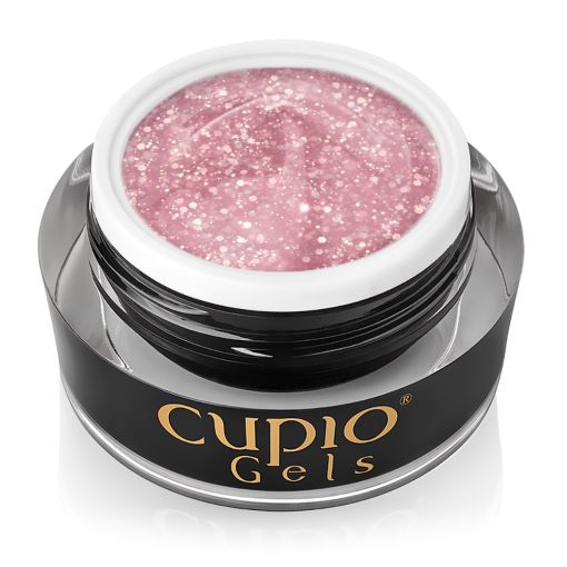 Builder Gel Cupio Glitter Glam - Sparkly 15ml HEMA & TPO FREE