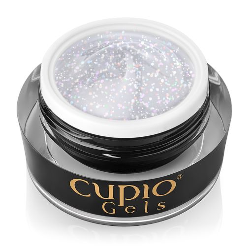 Glitter Glam Builder Gel - Fancy 15ml HEMA & TPO FREE