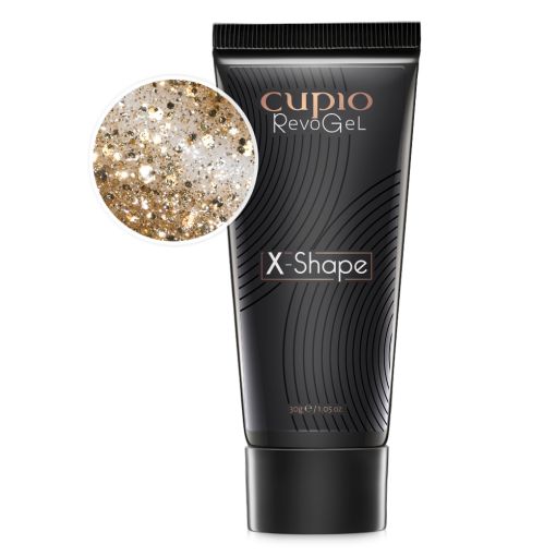 RevoGel Cupio X-Shape - Glactic Gold 30 g