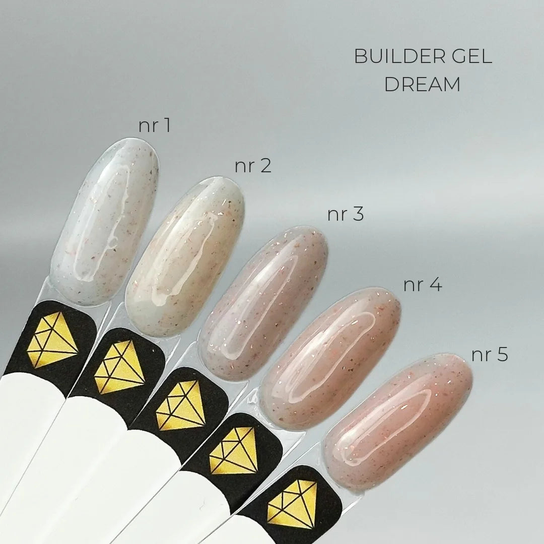 Builder Gel Dream nr5 Crystal Professional HEMA & TPO Free 15ml