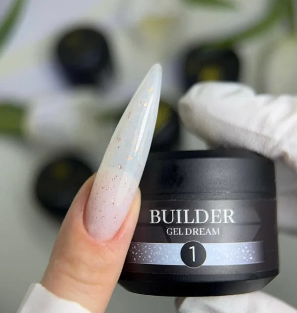 Builder Gel Dream nr1  Crystal Professional HEMA & TPO Free 15 ml