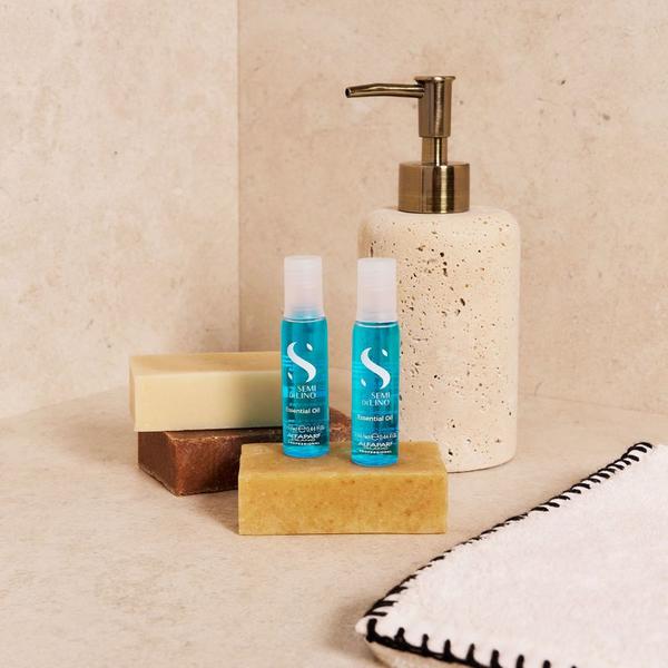 Tratament Ulei Esential pentru Stralucire - Alfaparf Milano Semi Di Lino Sublime Essential Oil, 12 fiole x 13 ml